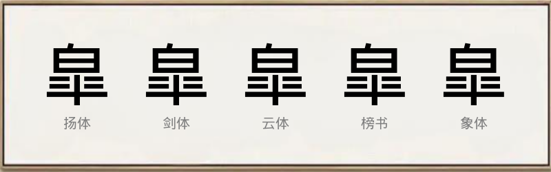 皐